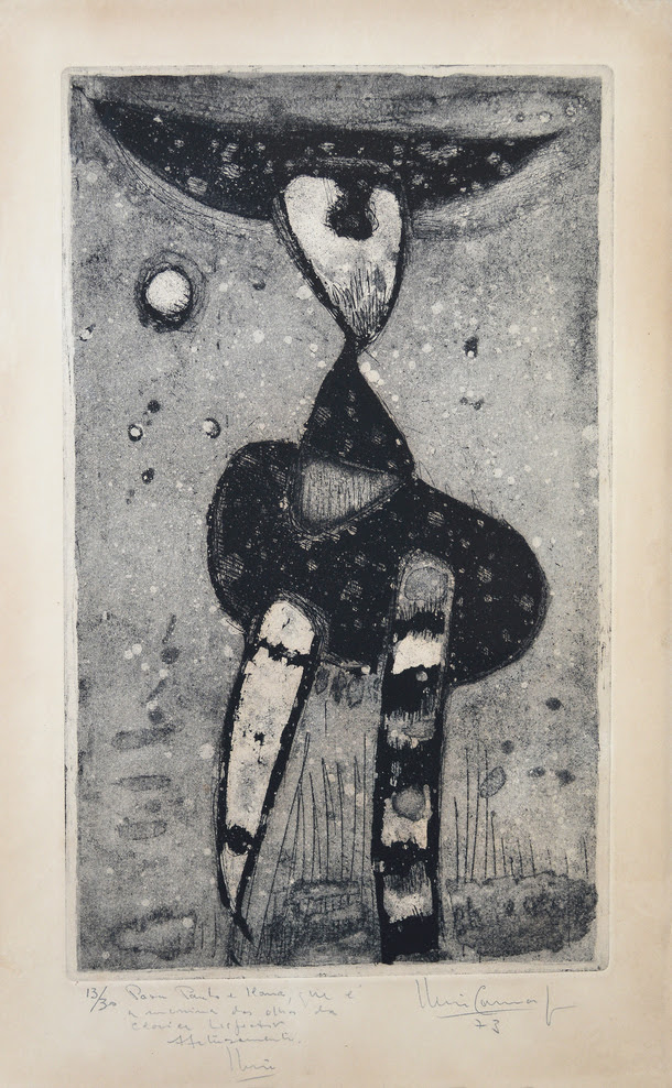 “Figura I” (1973), de Iberê Camargo. Foto: Reprodução