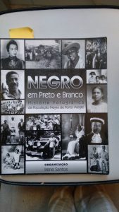 Capa do livro Negro em Preto e Branco, de Irene Santos