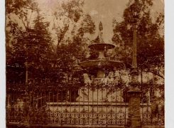 Um dos oito chafarizes instalados em Porto Alegre na década de 1860