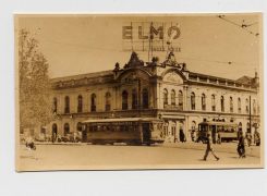 Os bondes elétricos, já no início do século XX, em Porto Alegre, logo após a chegada da eletricidade