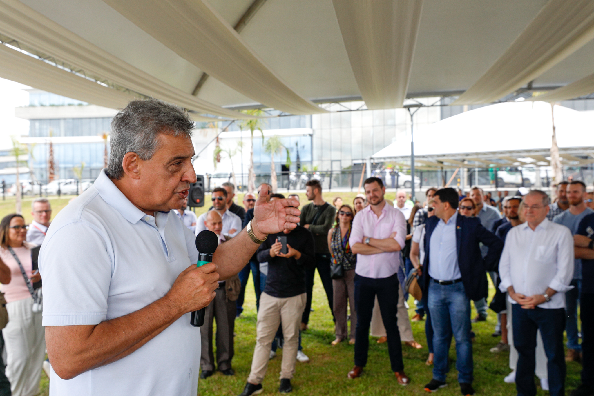 Em inauguração do Parque Pontal, Melo defende as PPPs na gestão municipal -  Reportagem